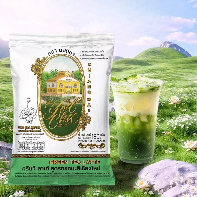 Tè in polvere per Tè Verde al Latte - Yod Cha 180g.